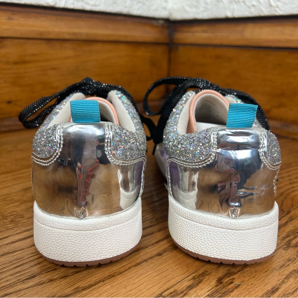 Steve Madden | Goody Lilac Multi Sneaker Girls Size 4 - Picture 4 of 13